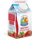 Питьевой йогурт Коровка из Кореновки клубника 2,1% 450 г