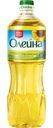 Масло подсолнечное Олейна рафинированное дезодорированное без запаха, 1л