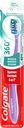 Зубная щетка COLGATE 360 Суперчистота всей полости рта, антибактериальная, средней жесткости