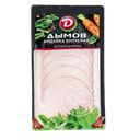 ИНДЕЙКА копчено-вареная, нарезка (Дымов), 70г