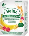 Каша молочная HEINZ мультизлаковая банан-малина, 208г