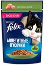 FELIX Аппетитные Кусочки для кошек кролик, 75г