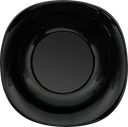 Тарелка суповая HOMECLUB Quadro Classic Black 23см, стекло Арт. HLFTP90