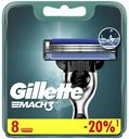 Кассеты для бритья Gillette Mach3 сменные, 8шт