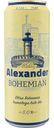 Пиво Alexsander Bohemian светлое нефильтрованное 5.0% 0.568л