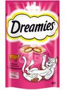 Лакомство Dreamies подушечки с говядиной для кошек 60г