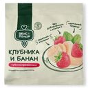 Фрукты Вкус & Польза Ассорти клубника и банан сублимированные 12г