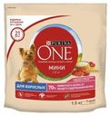 Корм для собак Purina One Говядина рис 1.5кг