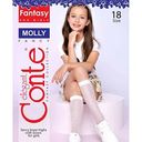 Гольфы детские Conte-kids Molly цвет: bianco белый, р.32-33, 20 den