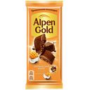 Шоколад молочный Alpen Gold, Тропический кокос, 80г