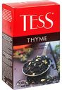 Чай чёрный Tess Thyme с чабрецом и цедрой лимона, 100 г