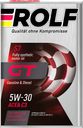 Масло моторное ROLF GT SAE 5W-30 API SN/CF, синтетическое, 4л