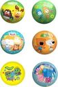 Мяч KiddiePlay надувной в ассортименте 13см