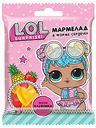Мармелад жевательный LOL Surprise! в форме сердечек со вкусом клубники и ананаса, 65 г