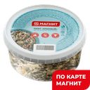 Салат из морской капусты СЕВЕРНАЯ ГАВАНЬ с крабовыми палочками в майонезе (Мачехин), 400г