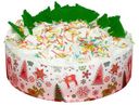 Торт бисквитный «Фили-Бейкер» Новогодний, 700 г