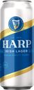Пиво светлое фильтрованное, 5%, HARP, 0,45 л