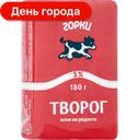 Творог Молочные Горки, 5%, 180 г