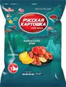 Чипсы картофельные РУССКАЯ КАРТОШКА со вкусом камчатского краба, 105г