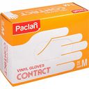Перчатки виниловые Paclan, размер М, 50 шт.