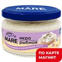 MARE Икра рыбная с кальмар в чесноч соусе 165г ст/бан:6