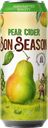 Сидр BON SEASON Pear пастеризованный сладкий 4,5%, 0,43л