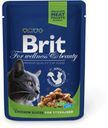 Корм Brit Premium для стерилизованных кошек, с курочкой, 100 г
