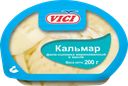 Кальмар Гигантский маринованный VICI филе в масле с пряностями, соломка, 200г