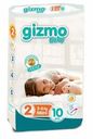 Подгузники Gizmo №2 3-6кг 10шт