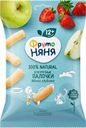Палочки кукурузные ФРУТОНЯНЯ с яблоком и клубникой, с 12 месяцев, 20г