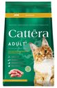 Корм для кошек Cattera с курицей сухой полнорационный 1500г