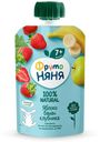 Пюре ФрутоНяня клубника-яблоко-банан с 7 месяцев 90 г