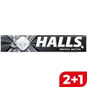 HALLS Карам леден мент/экстра 24,5г бум/уп(Монделис):12/360