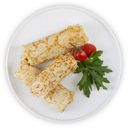 Блинчики с ветчиной и сыром жареные, кг