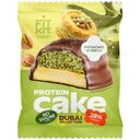 Десерт Fit Kit Кейк Фисташковая кунафа глазированный протеиновый 50г