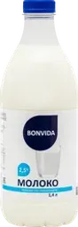 Молоко пастеризованное BONVIDA 2,5%, без змж