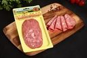 Колбаса полукопченая МЯСНАЯ ИСТОРИЯ Домашняя натуральная, нарезка, 130г