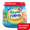 ФРУТОНЯНЯ Пюре мясное индейка 80г(Прогресс):6