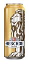 Пиво Невское Светлое 4.6% 450мл