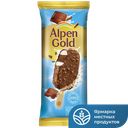 Мороженое АЛЬПЕН ГОЛЬД в молочном шоколаде с хрустящим рисом эскимо, 58г