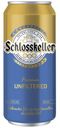 Пиво Schlosskeller Unfiltered светлое нефильтрованное пастеризованное 4,7% 0,45 л