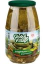 Огурчики Global Village Фермерские хрустящие 1.5кг