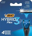 Лезвия сменные Bic Flex 3 Hybrid 4шт.