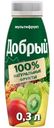 Нектар Добрый мультифрукт с витамином А, 300мл