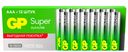 Батарейка GP AAA Super Alkaline G-Tech 12шт.