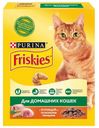 Сухой корм для кошек Friskies с курицей и полезными овощами, 300 г