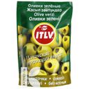 Оливки ITLV зеленые без косточки 195г