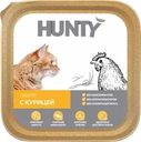 Корм консервированный для взрослых кошек HUNTY паштет с курицей, 100г