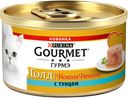 Консервы Gourmet Gold «Нежная начинка» для взрослых кошек, с тунцом, 85 г