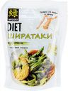 Макаронные изделия Лапша Ширатаки Феттучини Midori Diet с побегами ячменя, 370 г
